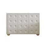 Modular & Spacious Shoe Cabinet with Artistic Round Design