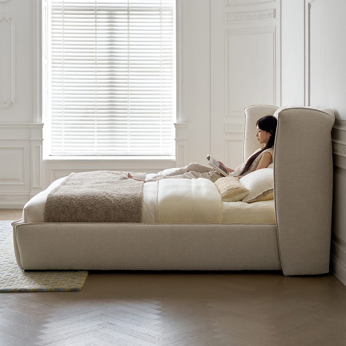 Morning glory fabric bed (13)