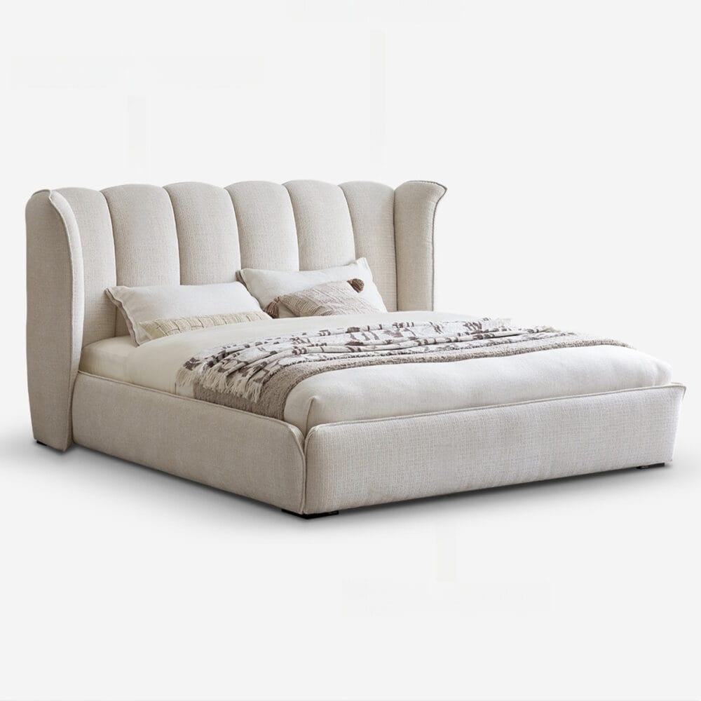 Morning Glory Double Fabric Bed