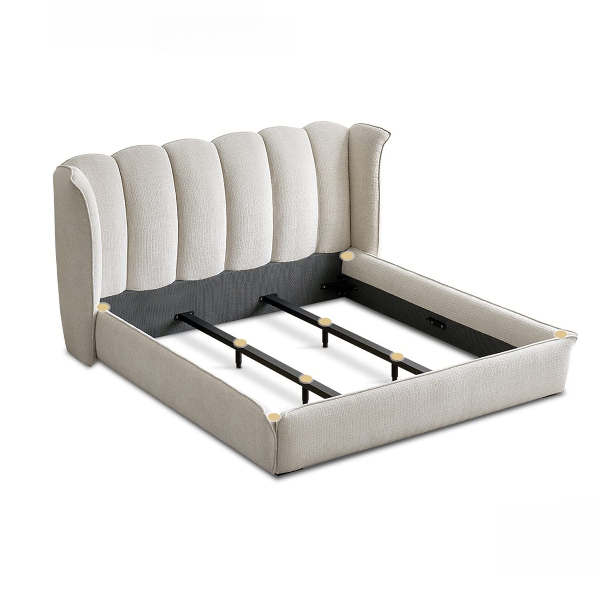 Morning glory fabric bed (6)